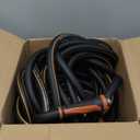 Giraffe Tools Garden Hose 50ft x 5/8", Water Hose Heavy Duty, Flexible, Lightweight Hybrid Hose with Swivel Handle, Male to Female Fittings, Burst 600 PSI