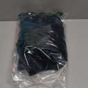 xxxiticat Women's Puff Sleeve Velvet Dress Long Lantern Sleeve V Neck Button Ruffle Pleated Single Breasted Maxi Party Dress Size S