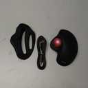 Nulea M501 Wireless Trackball Mouse, Rechargeable Ergonomic, Easy Thumb Control, Precise & Smooth Tracking, 3 Device Connection (Bluetooth or USB Receiver), Compatible for PC, Laptop, Mac, Windows.