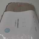 Snuggle Me Baby Lounger Curve (0-6 Months) - Premium Organic Cotton with Foam Core, Machine-Washable Cover, Buttery-Soft & Breathable Infant Lounger with Travel Bag (30 in x 20 in x 1.9 in) - Birch