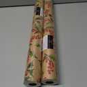 2 x LaRibbons Kraft Christmas Wrapping Paper Mini Roll, Holly Leaves and Red Berries Pattern, for Classic Christmas, Winter Holiday Gift Wrapping, 17" x 33' (46.7 sq. ft)