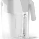 Culligan with ZeroWater Technology 10-Cup Water Filter Pitcher  Includes 5-Stage Advanced Water Filter, IAPMO Certified to Reduce Lead, Total PFAS (Forever Chemicals), Mercury, Fluoride, and Chlorine