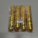 36Pcs Gold Easter Eggs, 2.3" Metallic Plastic Empty Eggs Fillable for Easter Hunt Supplies, Basket Stuffers, Toys Filling Treats, Party Favor