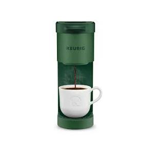 Keurig KMini Single Serve KCup Pod Coffee Maker, 6 to 12oz Brew size, with Cord Storage, Perfect for Small Spaces, Evergreen