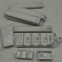 EZVALO 6-Pack Under Cabinet Lighting with Charging Station, Rechargeable Motion Sensor Lights, 3 Color Temps, Dimmable 62 LED Wireless Motion Activated Cabinet Lights with Remote for Kitchen,Pantry