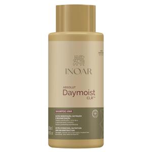 Inoar DayMoist Shampoo with Argan Oil Complex for Deep Hydration & Repair, 16.9 Fl Oz