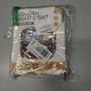 3D Wooden Puzzle Night Light DIY LED Art Lamp Kit for Adults Desk Decor Relaxing Craft Project Table Ornament and Unique Gift (Starry Cat)