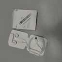 Apple EarPods Headphones with Lightning Connector, Wired Ear Buds for iPhone with Built-in Remote to Control Music, Phone Calls, and Volume