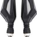 evomosa Universal 10mm Motorcycle 12 LED Turn Signal Lights Blinker Front Rear Lights Indicator