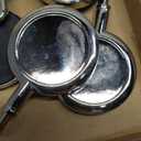 Christmas Stocking Holders for Mantle, 6 Pack Mantel Stocking Hangers Metal Hooks for Fireplace Christmas Xmas Party Decoration (Silver)