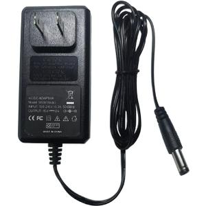 AC/DC Adapter Charger Compatible with HOMPANY SmartVac11 Smartvac 11, Laresar Ultra 7 29.6V 2500mAh 29.6VDC 2.5Ah Lithium Li-ion Battery Pack 500W 40Kpa Cordless Stick Vacuum Cleaner Power Cord