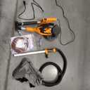 Drywall Sander with Vacuum Dust Collector, LED Light, 9 Variable Speed, Collapsible & Extendable Handle, Popcorn Ceiling Removal Tool, Drywall Sander with Vacuum for Wall Texture Elimination