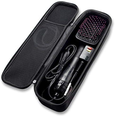 caseling Hard Case Fits Revlon One Step Hair Dryer & Styler Hair Dryer Storage Carrying Pouch Bag with Easy Grip Carry Handle and Premium Zipper (Not for Volumizer/Curling Iron)