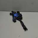 PHOEPET No Pull Dog Harness Medium Reflective Front Clip Vest with Handle,Adjustable 2 Metal Rings 3 Buckles,[Easy to Put on & Take Off](M, Royal Blue)