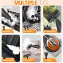 Upgraded 1.8Qt Handheld Steam Cleaner for Home Cleaning,6-Levels Adjustable Pressurized Handheld Steamer, Protable Hand held Steamer for Cleaning 10s Heat-Up, Protable Steam Cleaners Handheld for Home