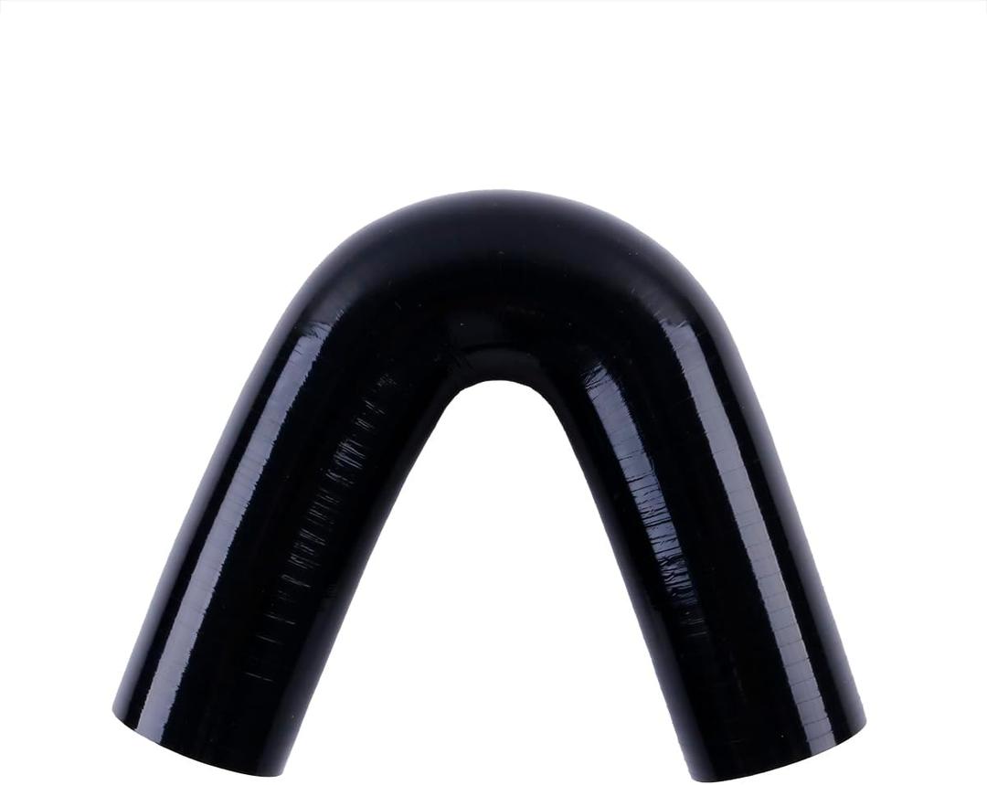 135 Degree ID 2"(51mm) Elbow Silicone Hose Intake Intercooler Coupler 2" inch Pipe,Length 102mm One Leg,4-Ply Thickness 5.4 mm
