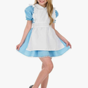 Fun Shack Alice Costumes Kids, World Book Day Costumes Alice Dress, Alice Costume Girls, World Book Day Costumes Girl Size L