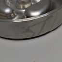 Slow Feeder Dog Bowl-1Cup for Small Puppy, Double-Layer 304 Stainless Steel Puzzle Bowl, Anti-Choking for Fast Eaters, Heavy-Duty Non-Slip Base, Dishwasher Safe (Spiral-1 Pack)