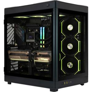 ZOTAC MEK AI-Enhanced Gaming PC Desktop Computer - NVIDIA GeForce RTX 5090, AMD Ryzen 7 9800X3D Up to 5.2GHz, 32GB DDR5 RGB, 2TB NVME M.2 SSD, 1200W G PSU, WiFi, Windows 11 (Black)