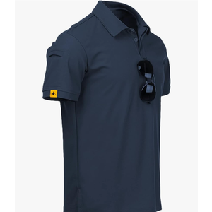 ZITY Mens Polo Shirt Short Sleeve Sports Tactical T-Shirt Athletic Golf Polos Daily Casual Stylish Collared Shirts for Men, 4XL