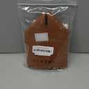 OLETHA Square Tissue Box Cover - Aesthetic Desk Decor for Room, Home & Office - Tissues Cube Boxes Holder - Brown