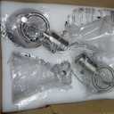 Wall Sconces 2 Pack Vanity Light Fixture for Bathroom Nickel