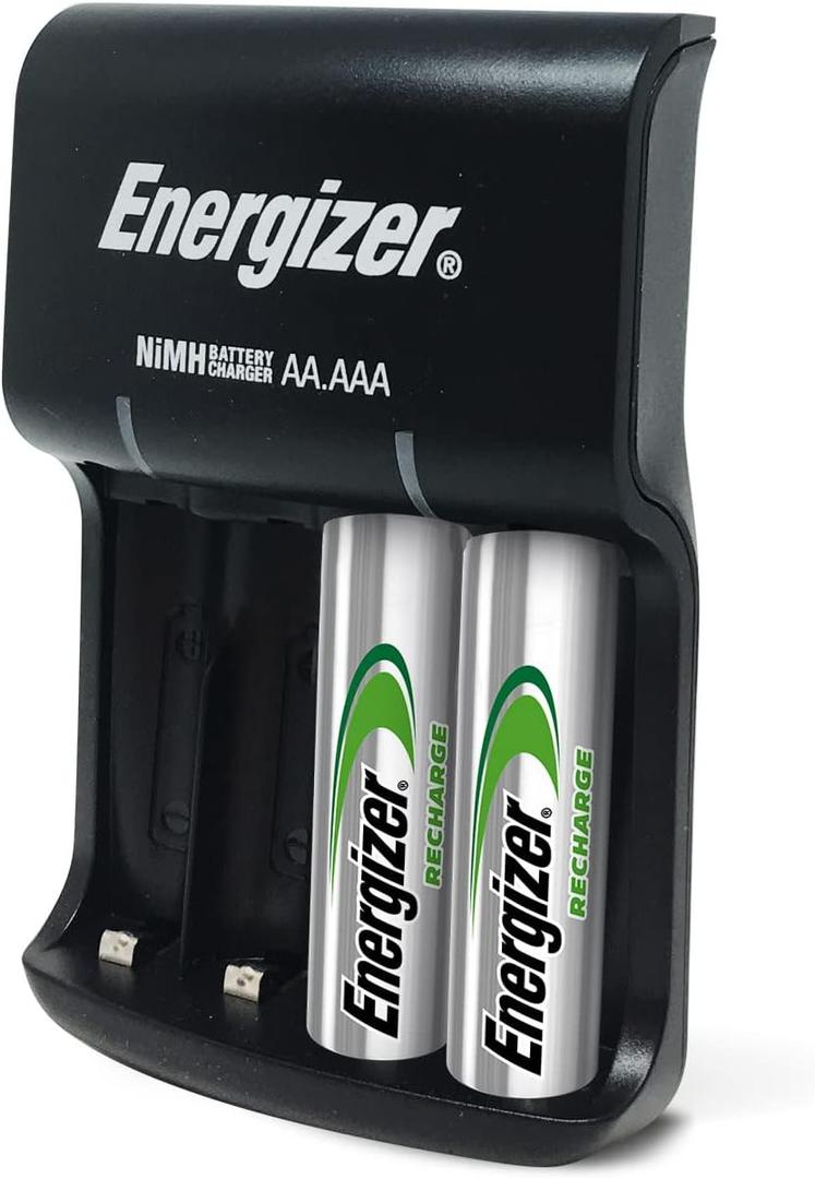 Energizer Recharge, Basic Charger for Rechargeable Batteries, 1 Count