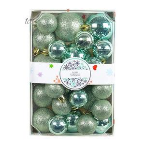 LSLJS Christmas Ornament Balls 26 Pcs Hanging Christmas Tree Ornament Balls for Xmas Tree Decor, Christmas Ball Ornaments for Home Xmas Gift Holiday Party Decorations, 3/4/5cm