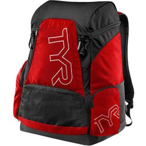 Alliance Backpack, 45L Capacity, Wet and Dry Compartments, Team Colors, Red/Black, 45 Liter