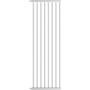WAOWAO 70.86" Extra Tall Cat Pet Gate Extension 15.75" Wide Pressure Mounted Walk Through Swing Auto Close Safety White Metal Baby Toddler Kids Child Dog Pet Puppy Cat for Indoor Stairs,Doorways