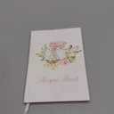 Lanpn Blank Recipe Book Cookbook for 70 Recipes, Waterproof A5 Empty Cooking Journal to Organize Your Family Recipes, Leather Cover Recipe Notebook with Stickers to Write in Your Own Recipes, Pink (Medium (5.9 x 8.7 inch))