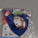 curli Vest Harness Clasp Air-Mesh Dog Harness (safe dog accessories, no pressure points, improved fit, harness with curli clasp buckle) (XS, Blue)