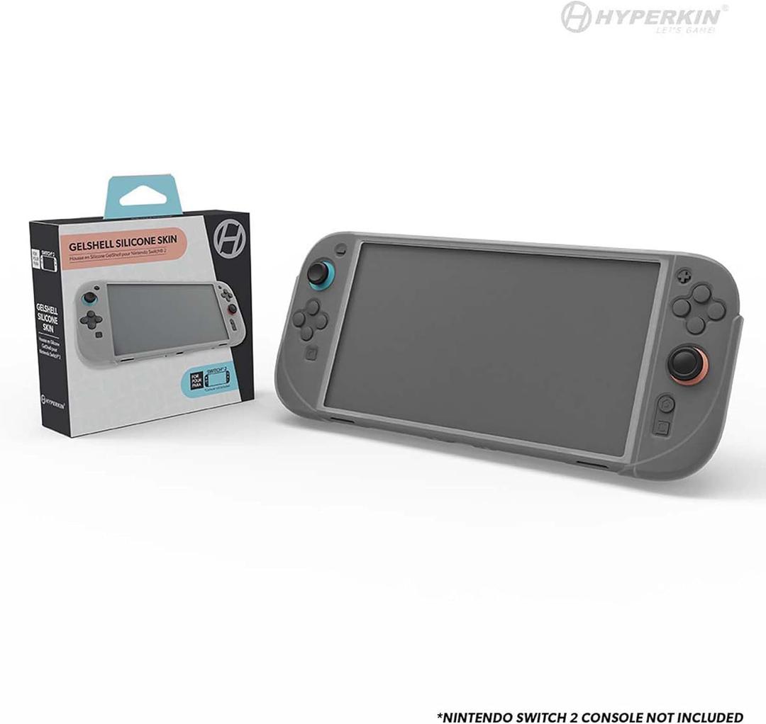 Hyperkin Opaque GelShell Silicone Skin for Nintendo Switch 2 – Precision Grip Case for Gaming Comfort & Protection, Shock Absorbing, Anti-Slip, Custom Fit Shell for Handheld Mode