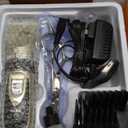 oneisall Dog Clipper Low Noise, Dog Grooming Kit with Rechargeable, Pet Shaver Cordless Electric Quiet Hair Clipper Set for Dogs Cats Pets (Gold)