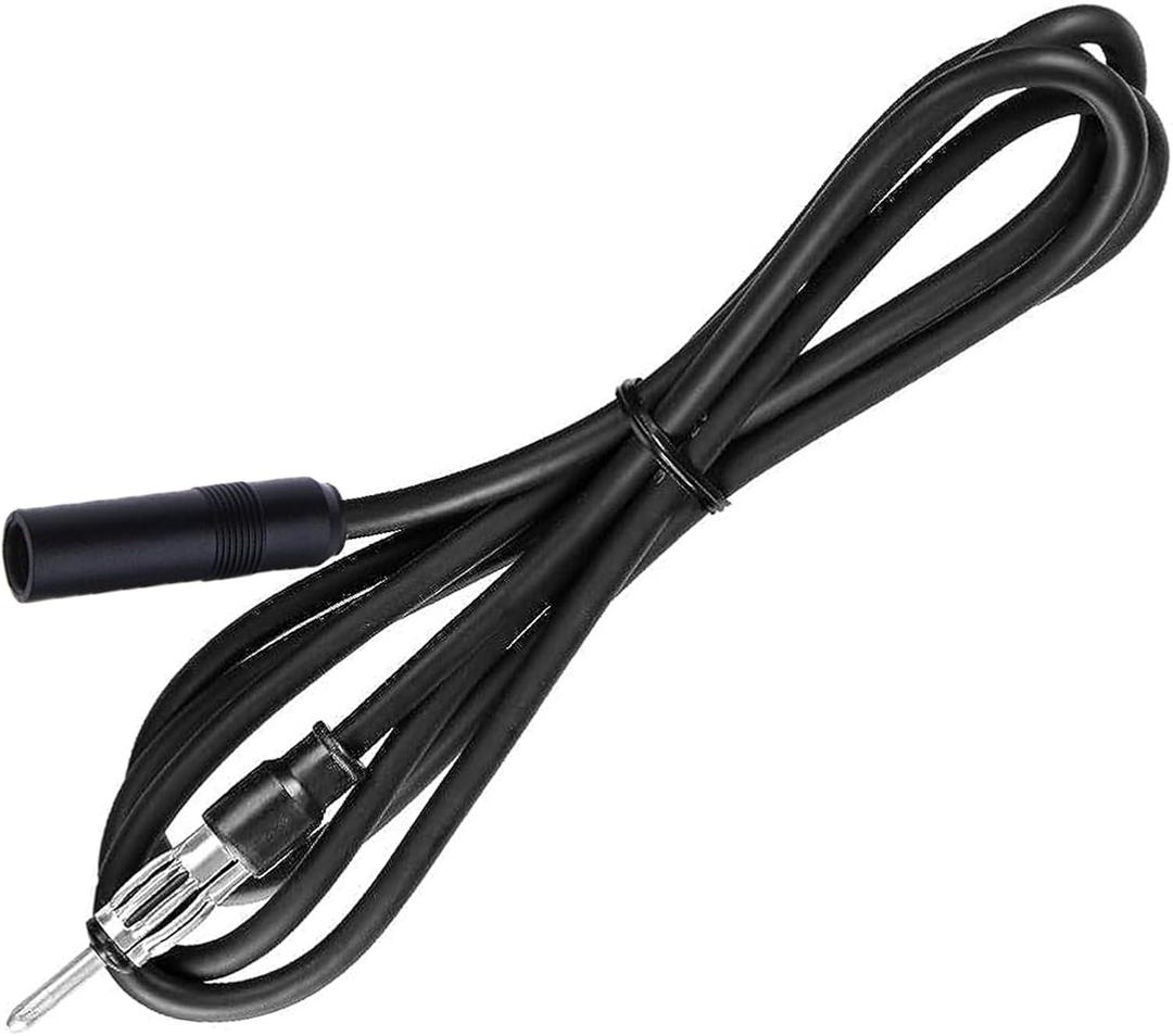 Universal DIN Male to Female car Modified DVD Navigation CD Player AM/FM Antenna Extension Cable Conversion Cable 300cm /10 ft