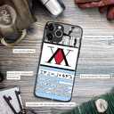 Hunter License Anime Manga Artistic Glass Phone Case for iPhone 13 Pro
