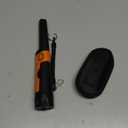 Vertimia Metal Detector Pinpointer, Professional Waterproof Handheld Pin Pointer Wand, 3 Modes Search Treasure Pinpointing Finder Probe with LCD Display for Adult, Kids, 9V Battery Included - Orange