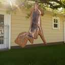 Seematn Winter Hunting Party Decoration 16 x 10 Inch 3D Piata Hunting Birthday Party Piata with Stick Blindfold Confetti for Camo Theme Baby Shower Supplies Winter Outdoor Decoration(Deer)