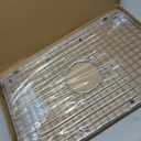 Serene Valley Sink Bottom Grid 23" X 14-1/2", Centered Drain with Corner Radius 3/8", Sink Protector SVH2315C, Medium