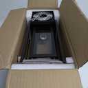 14" Outdoor Wall Light Fixtures Waterproofed Exterior Lantern W/Sturdy Rectangular Double Cage In Old Rust&Clear Tempered Glass,Sconce Mounted For House Patio,Front door,Porch,Yard, Lighting 2Pack