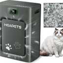 Pet Air Purifier for Home Large Room 2500 sq ft, H13 HEPA Washable Double-Sided Filter, Air Cleaner for Pet Hair Dander Odor Allergies Pollutant Smoke Dust, PM2.5 Air Quality Monitor, Auto Mode, Black