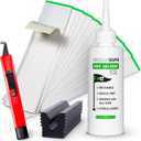 Wedge Guys Golf Grip Kits for Regripping Golf Clubs - Professional Quality - Options Include Hook Blade, 15 or 30 Tape Strips, 5 or 8 oz Solvent, Grip Tape Remover, Bench Vise & Rubber Clamp