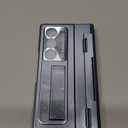 Miimall for Samsung Fold 6 Case with Hidden Kickstand, Hinge Protection Scratch Resistant Ultra Thin and Slim Anti-Drop Comfortable Grip Cover for Z Fold 6, Blue