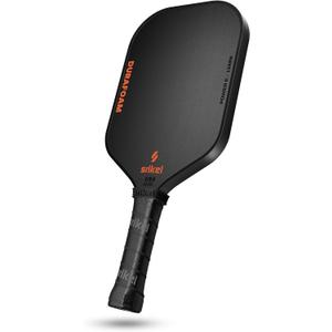 DuraFoam Pickleball Paddle T700 Carbon Fiber Professional Pickleball Paddle,100% Foam Core Racket for Consistent Shots, Power & Control, Power E Elongated Shape, Black
