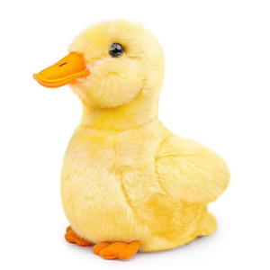 ZHONGXIN MADE Simulation Cole Duck Plush Toy Stuffed Animal - 12 inch Simulation White Call Duck Doll Plush Toys as Gift for Your Kids (Yellow  Duck)