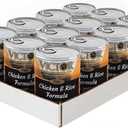 VICTOR Super Premium Dog Food  Chicken and Rice Formula Pt  Canned Wet Adult Dog and Puppy Food  Ideal Kibble Topper or Standalone Meal  All Breed Sizes, 12 x 13.2 oz Cans (EXP 02/17/28)