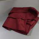 sancua Round Tablecloth - 60 Inch - Water Resistant Spill Proof Washable Polyester Table Cloth Decorative Fabric Table Cover for Dining Tables, Buffet Parties and Camping, Burgundy