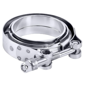 EVIL ENERGY 2.5 Inch V Band Clamp with Flange Male Female Stainless Steel