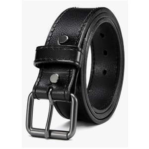 Leather Gun Belt for Men - 1.5" Concealed Carry Belt - Heavy Duty & Durable, Size 36