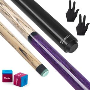 Kmise Break Jump Pool Cue 2-in-1, 23/25/28oz, 14mm Pro Tip, Powerful Breaks, 25oz